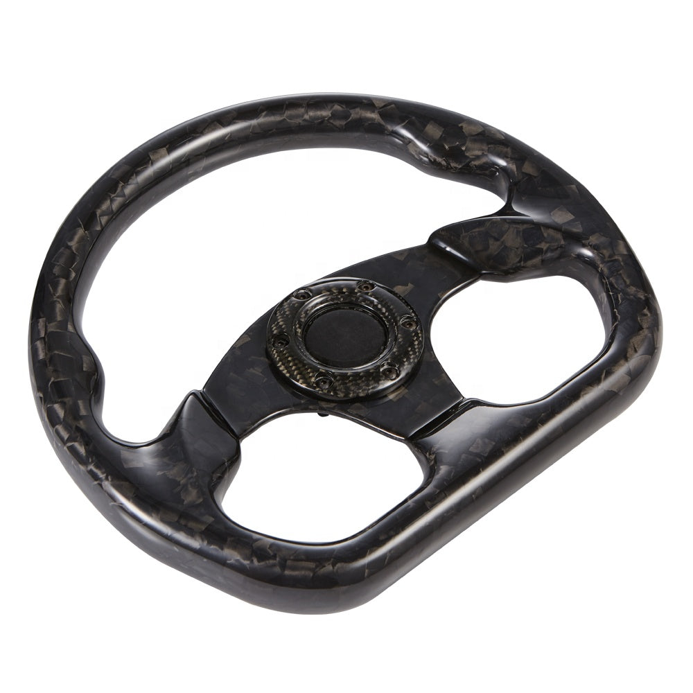 Forged Carbon Fiber Steering Wheel Universal