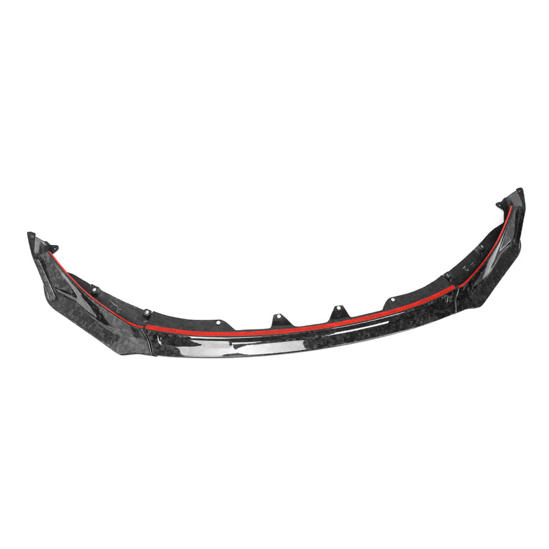 Forged Carbon Fiber Front Bumper Lip (For BMW M3 G80 4-Door 2021+)