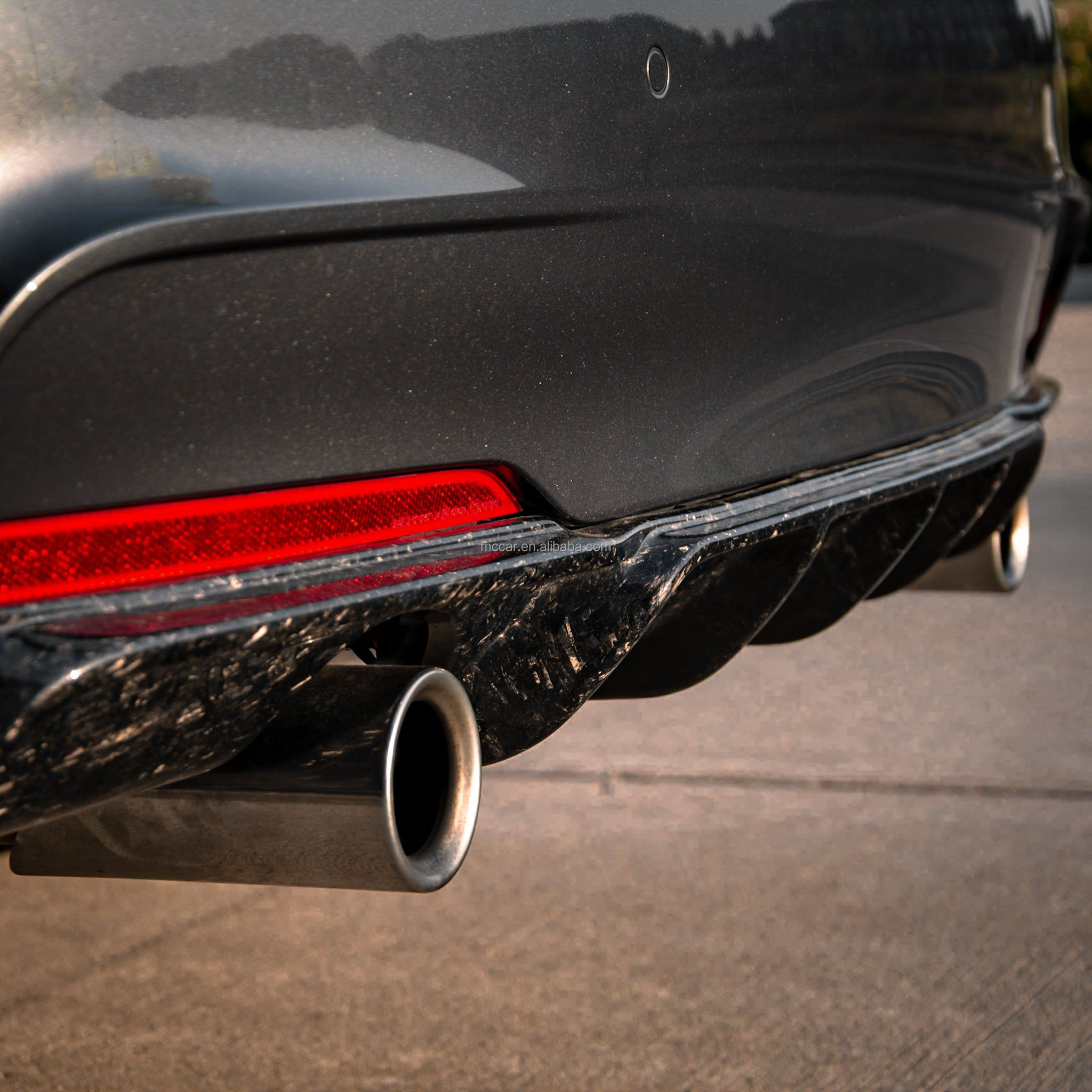 Forged Carbon Fiber Rear Diffuser (For BMW 3 series F30,F31)