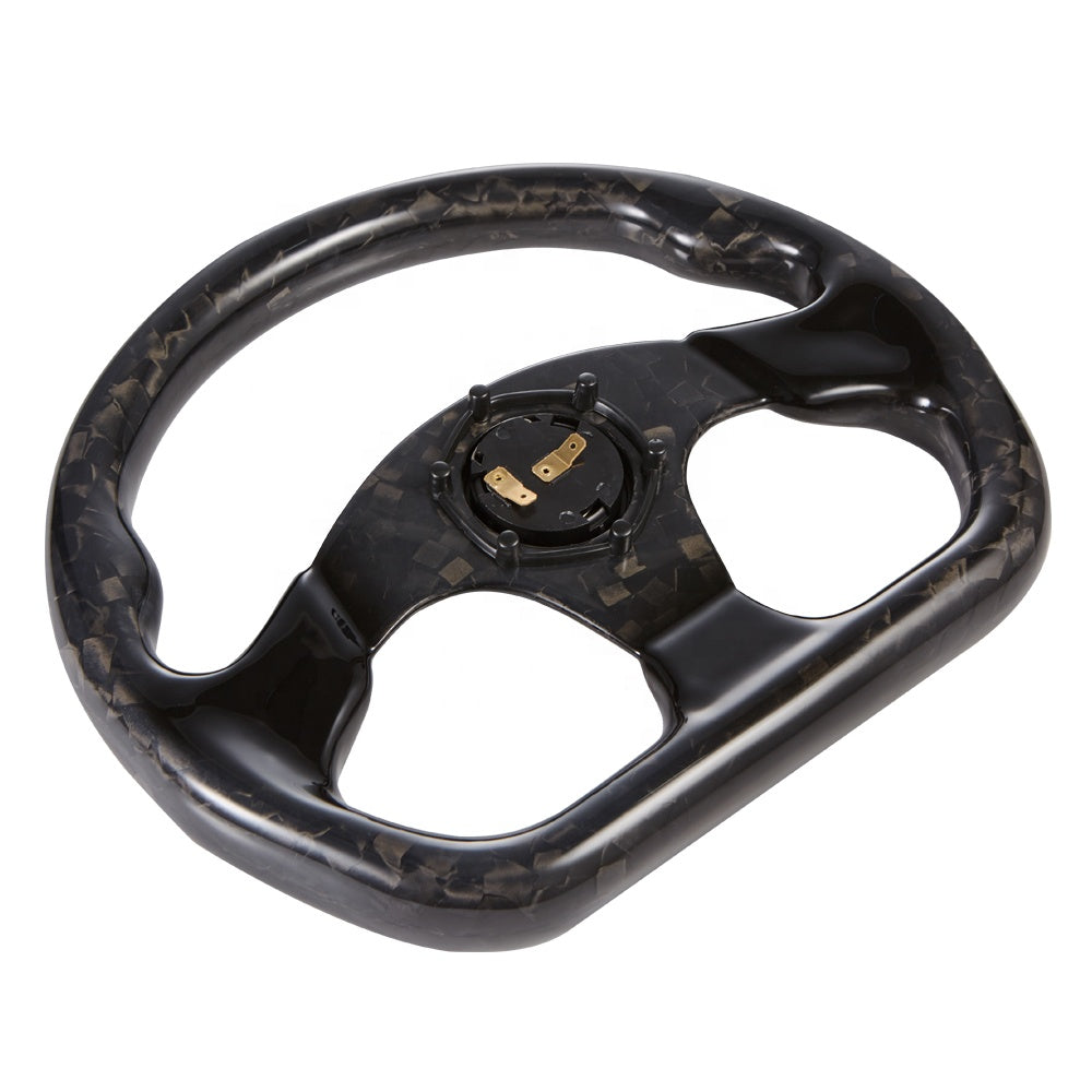 Forged Carbon Fiber Steering Wheel Universal