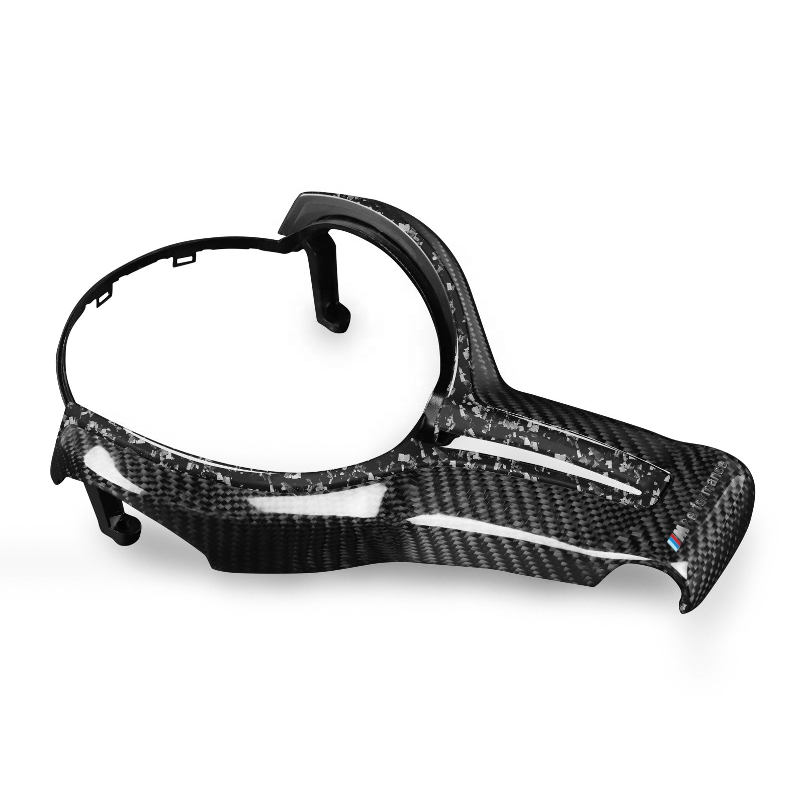 Forged Carbon Fiber Steering Wheel Replacement Cover (For BMW M Series)