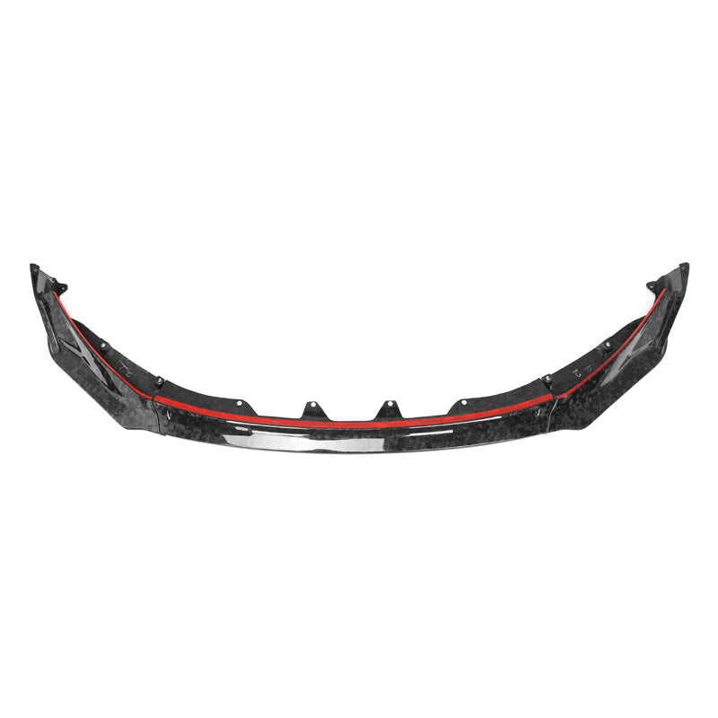 Forged Carbon Fiber Front Bumper Lip (For BMW M3 G80 4-Door 2021+)