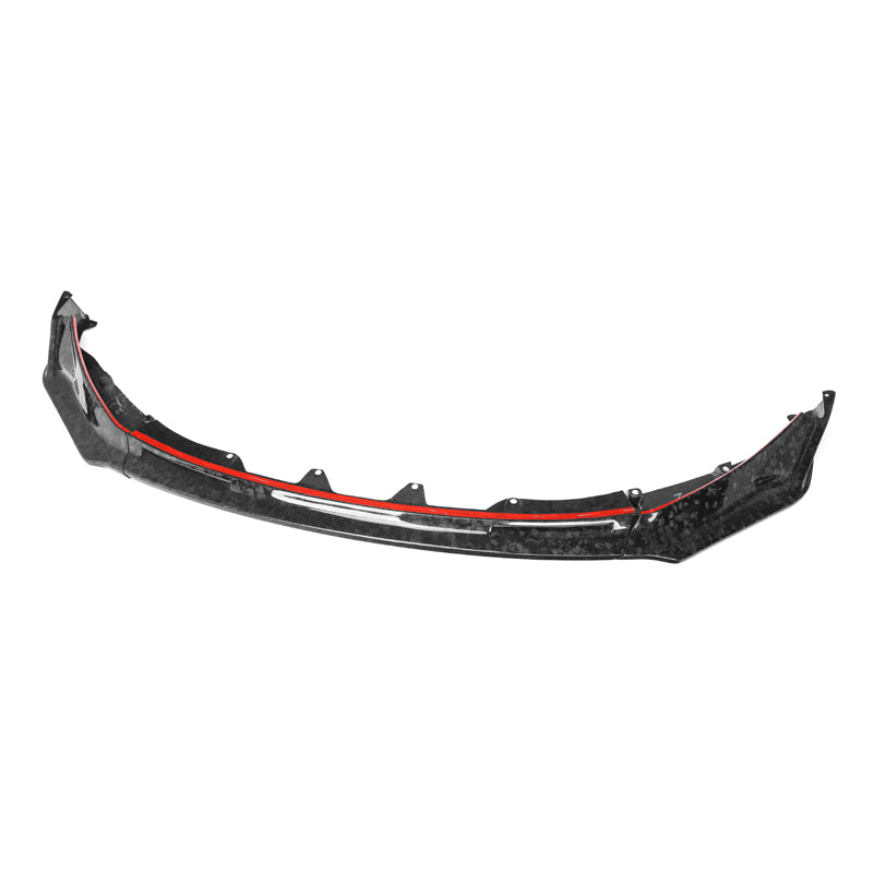 Forged Carbon Fiber Front Bumper Lip (For BMW M3 G80 4-Door 2021+)