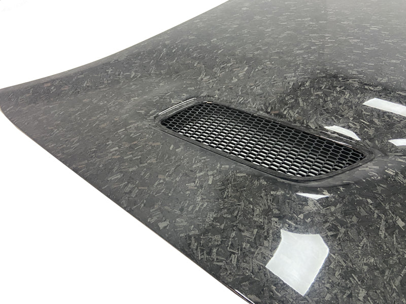 Forged Carbon Fiber Hood With Vents (For Dodge Charger SRT Hellcat 2015-21)