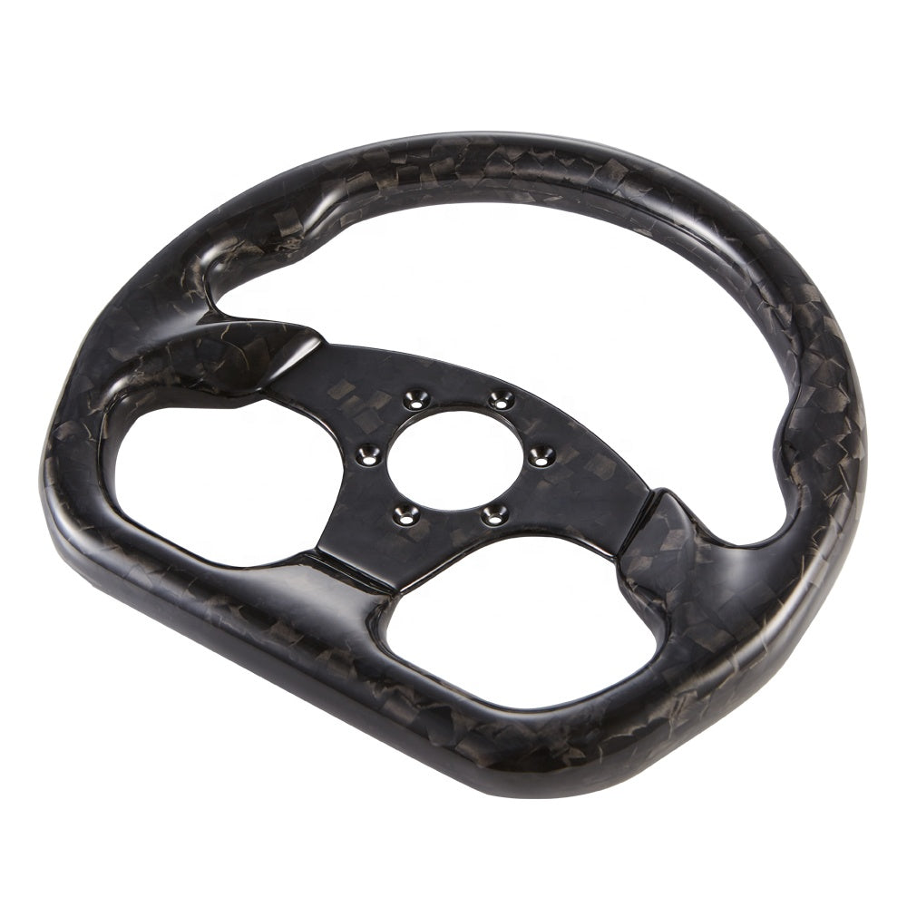 Forged Carbon Fiber Steering Wheel Universal