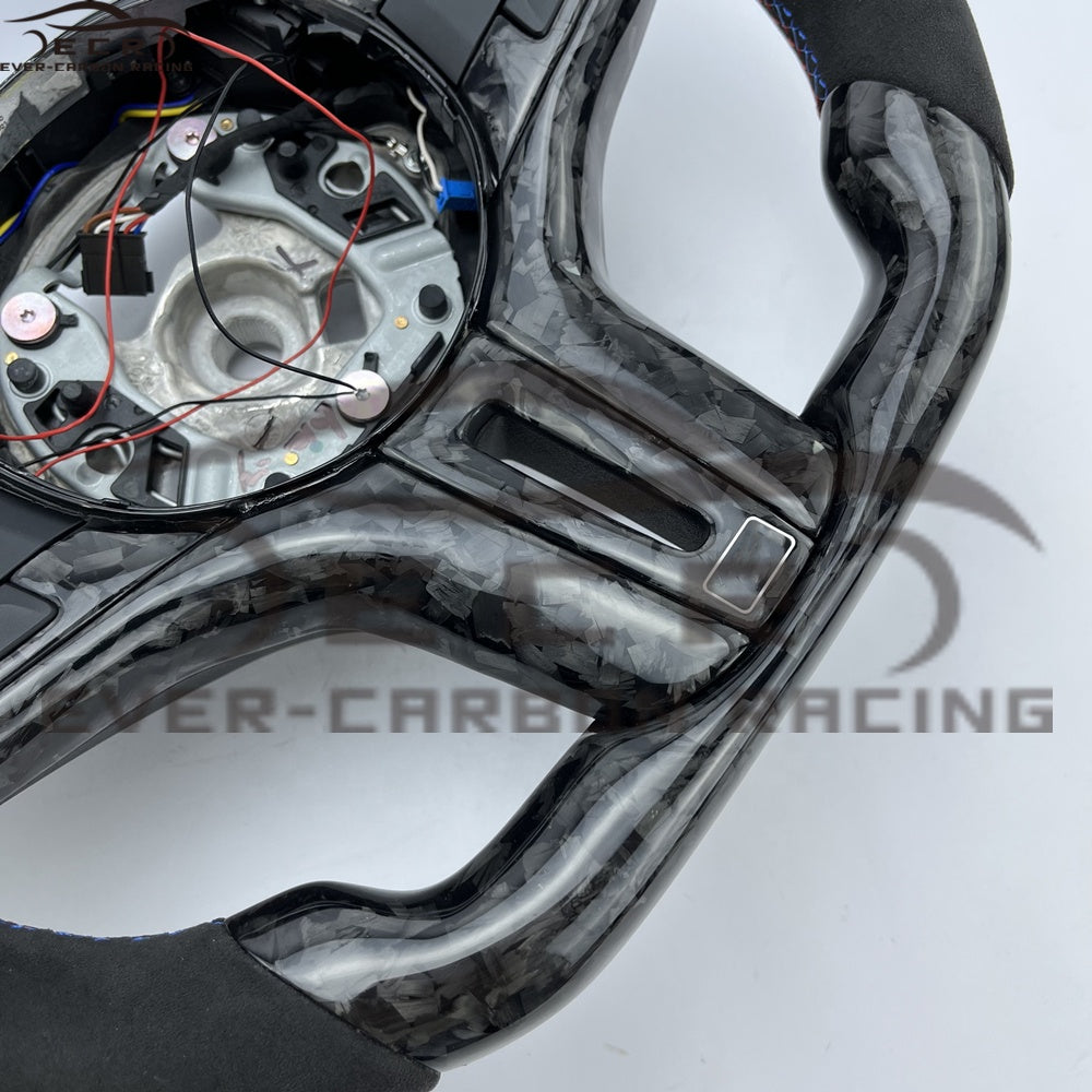 Forged Carbon Fiber Steering Wheel ECR (For BMW M5 G30)