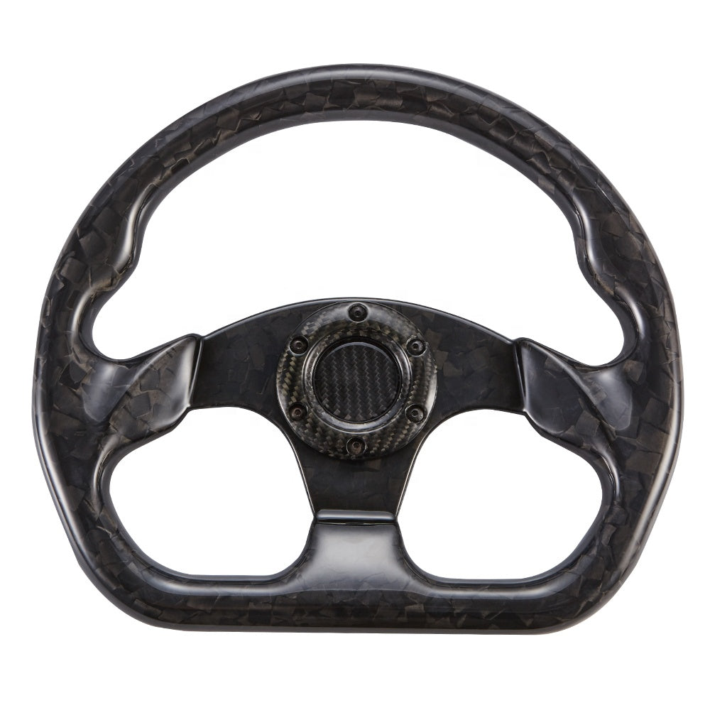 Forged Carbon Fiber Steering Wheel Universal