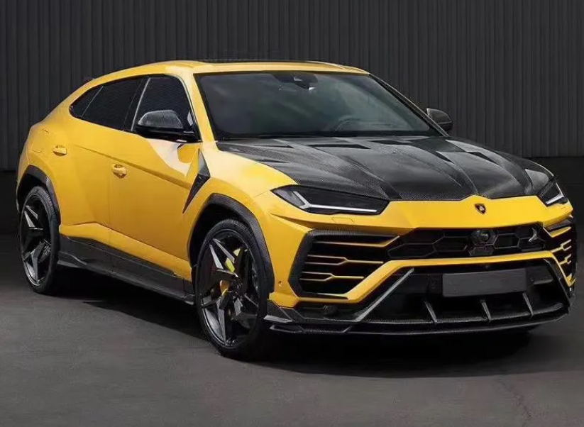 Forged Carbon Fiber Body Kit (For Lamborghini Urus) - Front Lip, Rear Diffuser, Rear Spoiler, Side Arch Vent